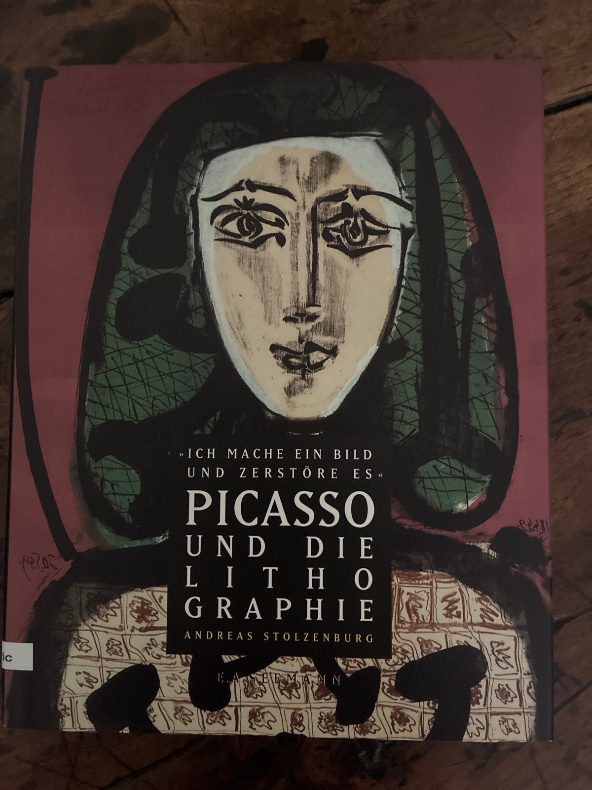 Picasso en de Lithografie - Kunstboek, Ophalen of Verzenden, Zo goed als nieuw, Schilder- en Tekenkunst