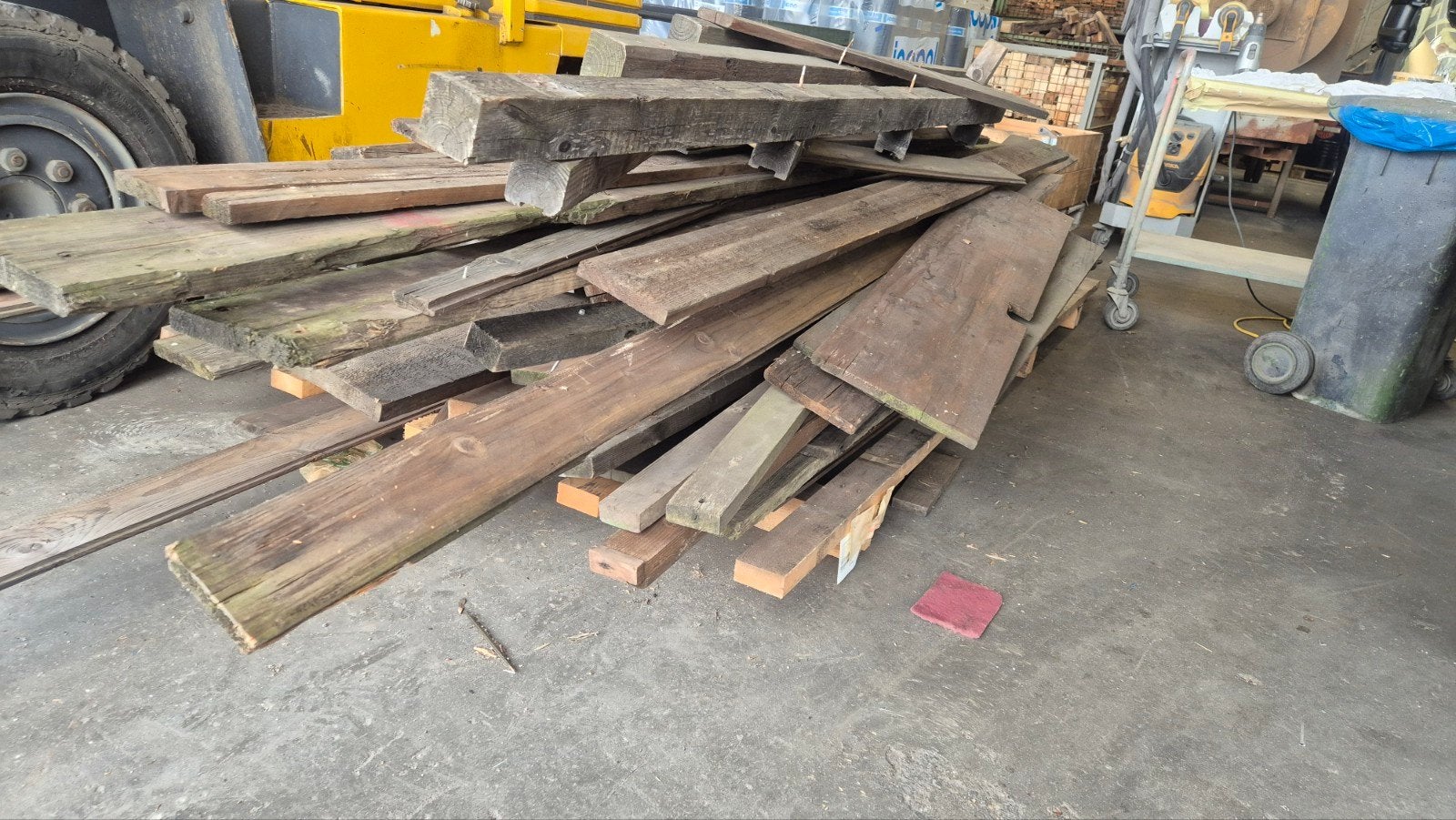 Open haard hout, Ophalen of Verzenden, 50 mm of meer, Balk, Minder dan 200 cm