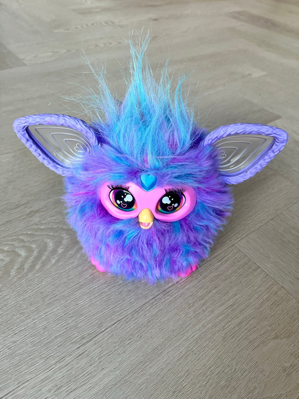 Interactieve Furby paars/blauw, Ophalen, Gebruikt, Jongen of Meisje