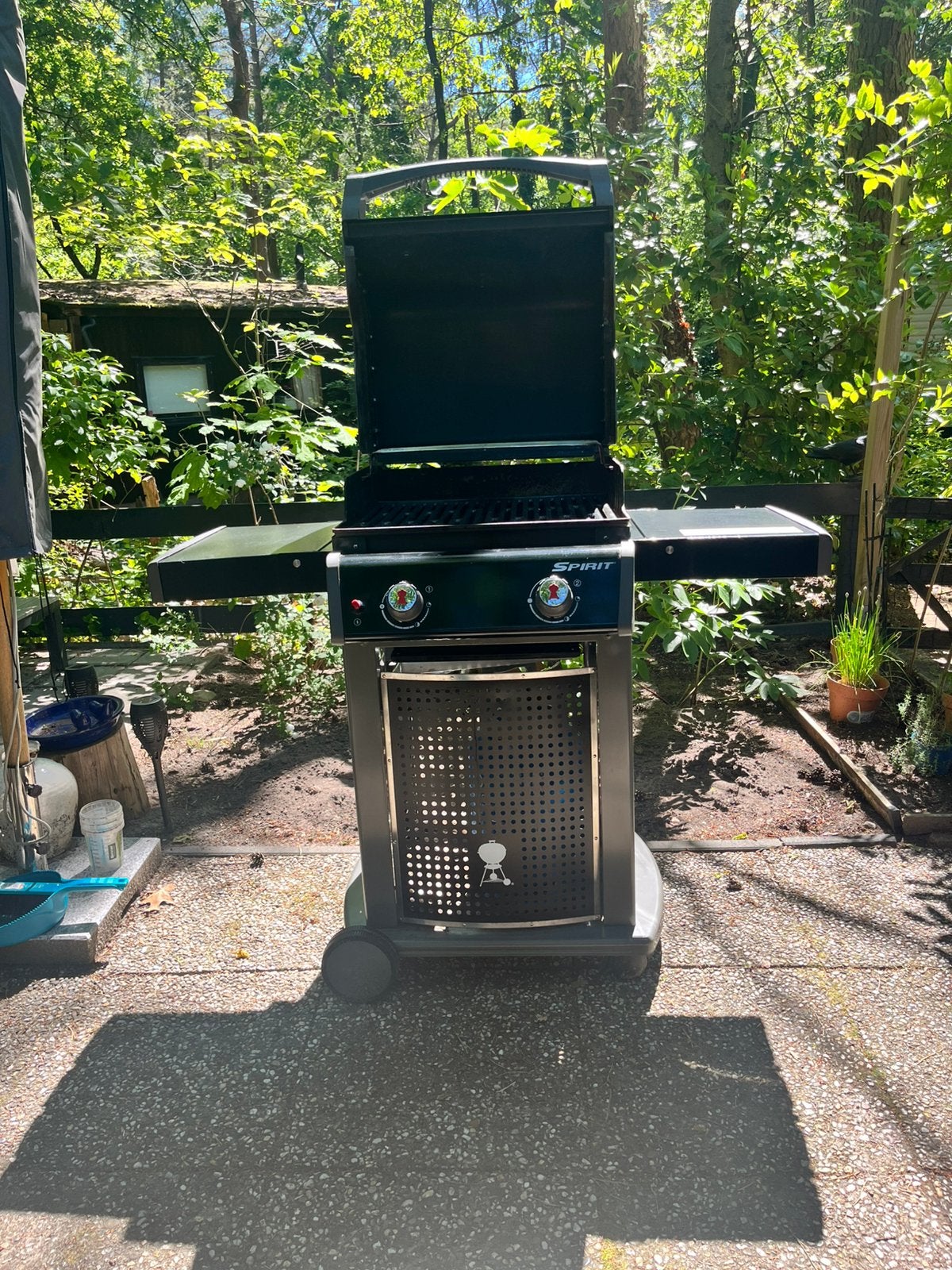 Weber Spirit BBQ plus extra (volle) gasfles, Tuin en Terras, Gasbarbecues, Ophalen, Gebruikt