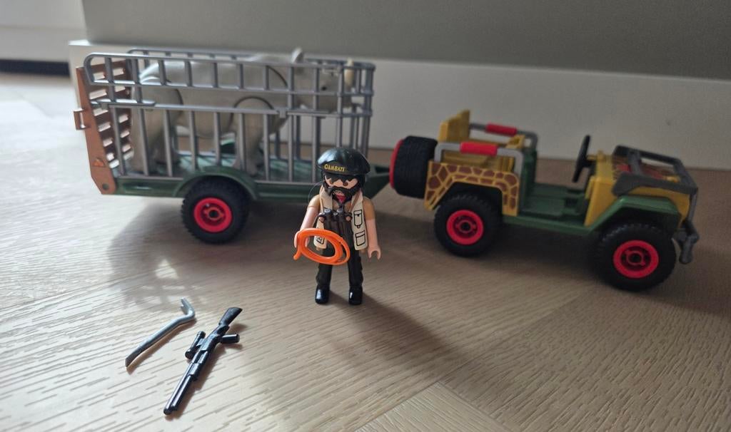 Playmobil Safari Terreinwagen, Ophalen of Verzenden, Gebruikt