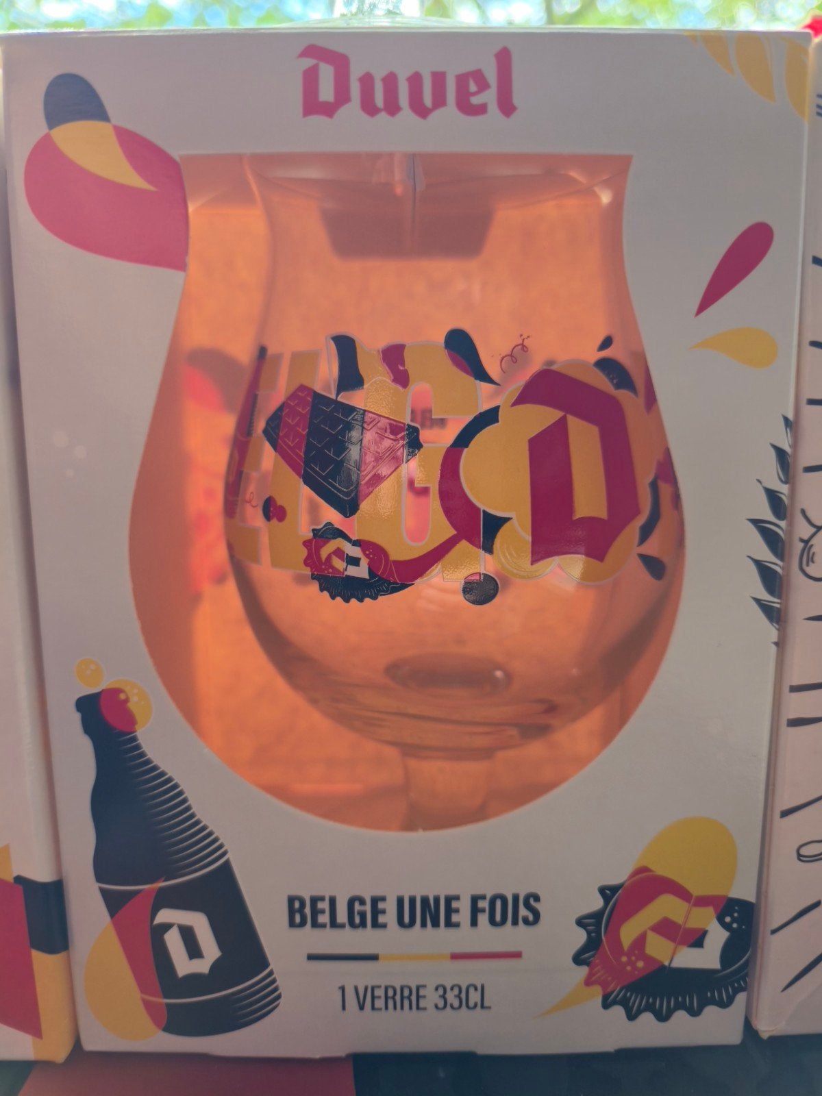 Duvel Belge une Fois, Ophalen of Verzenden, Glas of Glazen, Duvel