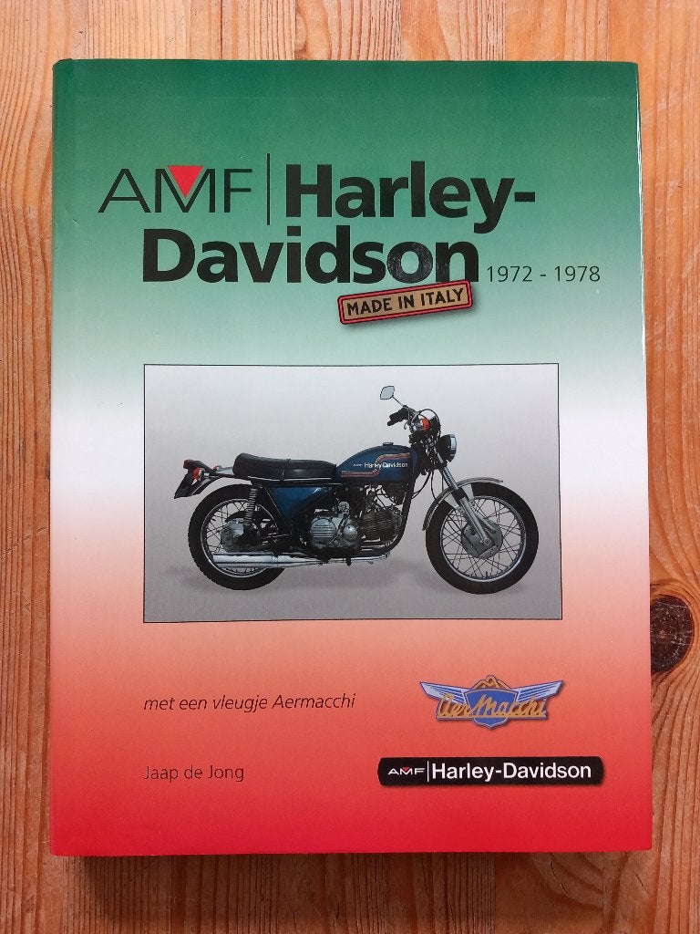 AMF Harley-Davidson 1972 - 1978 Made in Italy, Ophalen of Verzenden, Zo goed als nieuw, Jaap de Jong, Merk of Model