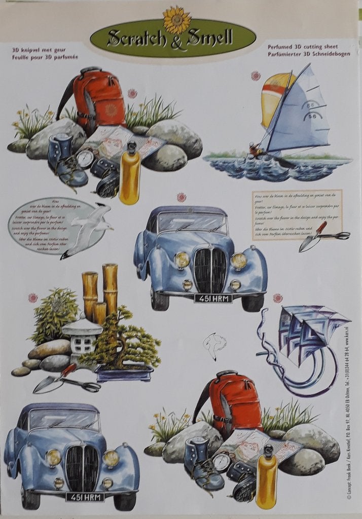 kaa. 36 knipvellen o.a. 'Le Suh' en 'Kras' (pakket 6), Ophalen of Verzenden, Nieuw, Overige thema's, Knipvel