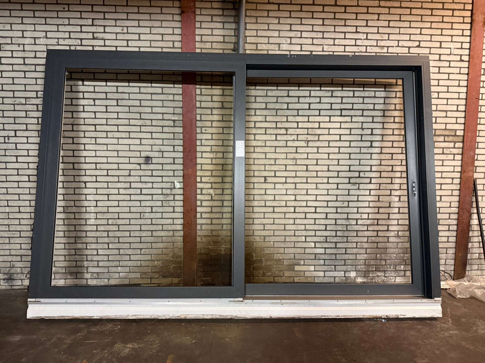 Hefschuifpui | antraciet | gebruikt | 360 bx 230 h, Kunststof, Gebruikt, 225 cm of meer, Ophalen of Verzenden