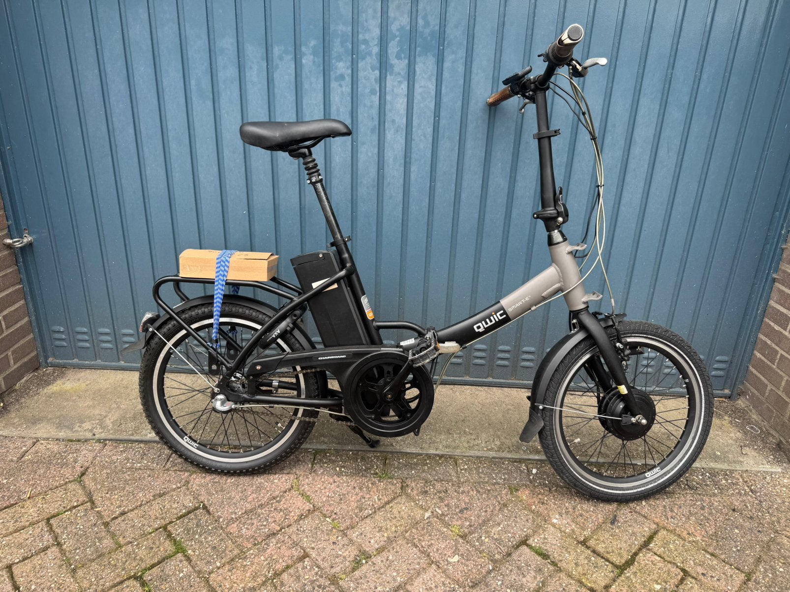Qwic Smart E4 elektrische vouwfiets 20 inch, Fietsen en Brommers, Fietsen | Vouwfietsen, Zo goed als nieuw, 20 inch of meer, Versnellingen