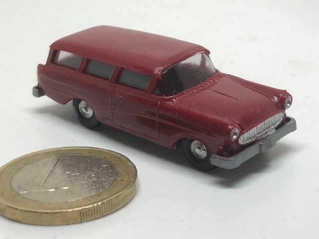 Opel Rekord P1 Donkerrood, Eko, Ophalen of Verzenden, Gebruikt, Auto, Overige merken