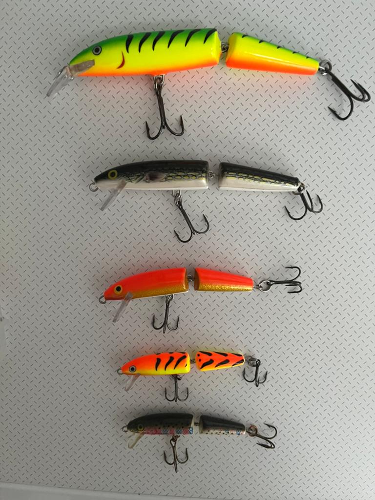 5 Rapala pluggen, Ophalen of Verzenden
