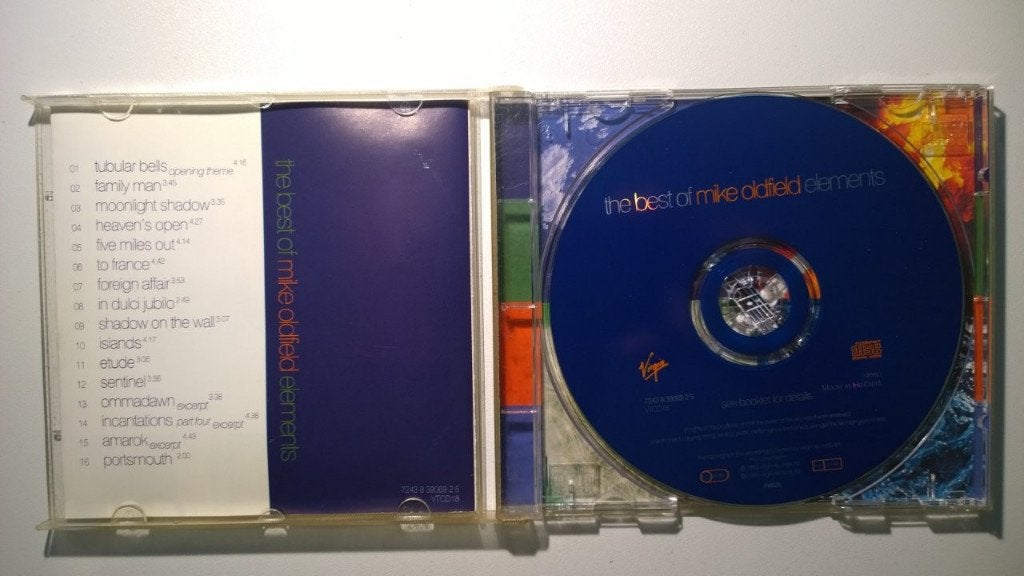 Mike Oldfield - The Best Of Mike Oldfield Elements, Ophalen of Verzenden, Zo goed als nieuw