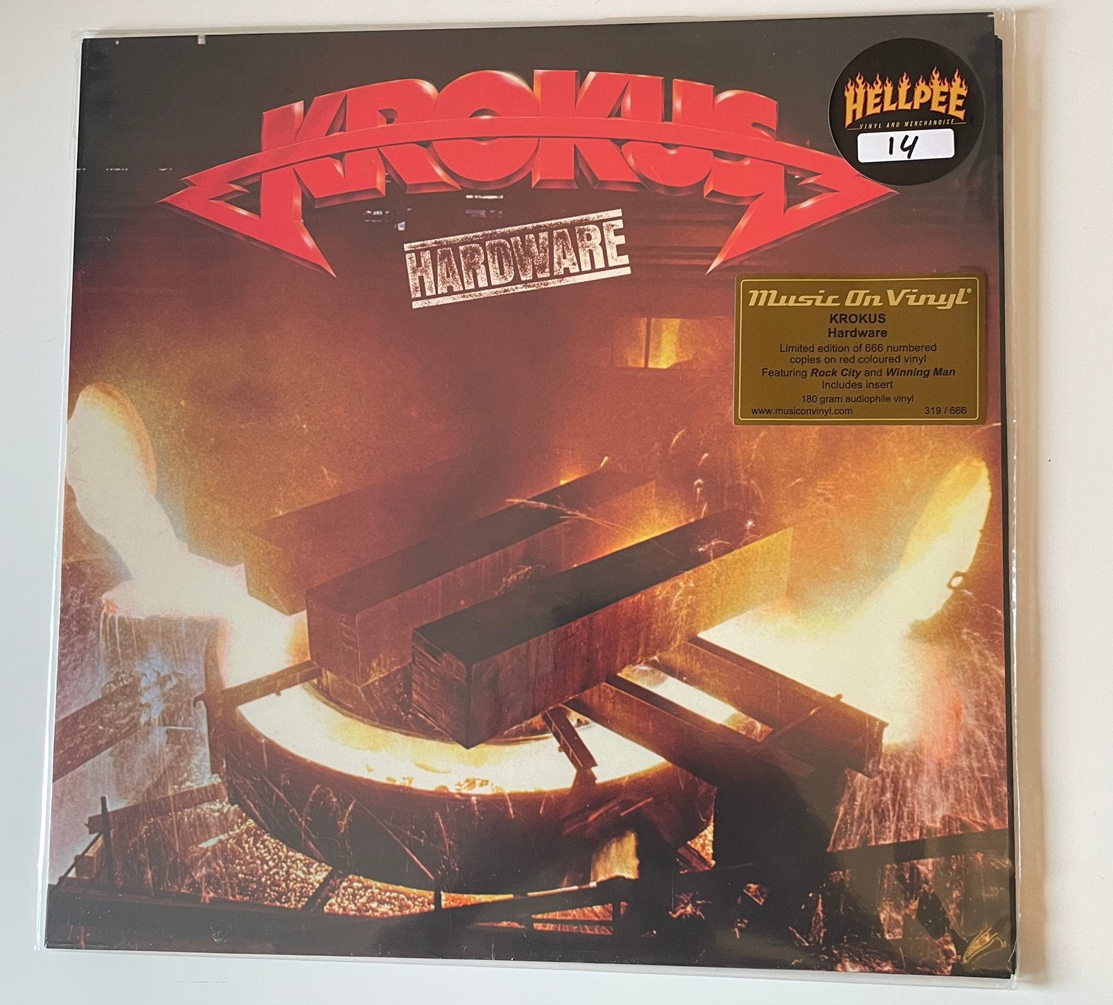 Krokus - Hardware LP, Ophalen of Verzenden, Nieuw in verpakking
