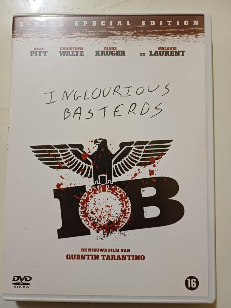 Inglourious Basterds, Vanaf 16 jaar, Ophalen of Verzenden, Zo goed als nieuw