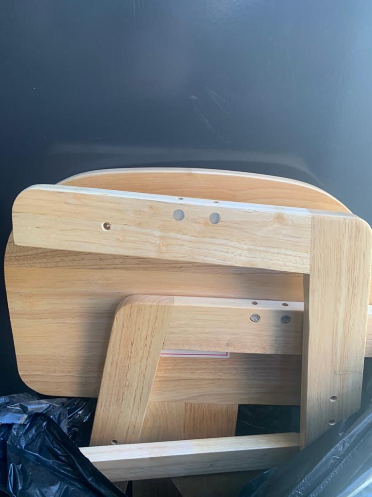 Baby houten eet/stoeltje compleet van 199,- voor 25 euro, Ophalen of Verzenden, Zo goed als nieuw, Complete sauna