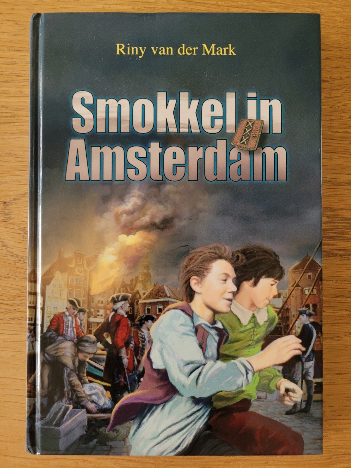 Smokkel in Amsterdam, Riny van der Mark, spannend chr. ZGAN!, Boeken, Ophalen of Verzenden, Zo goed als nieuw