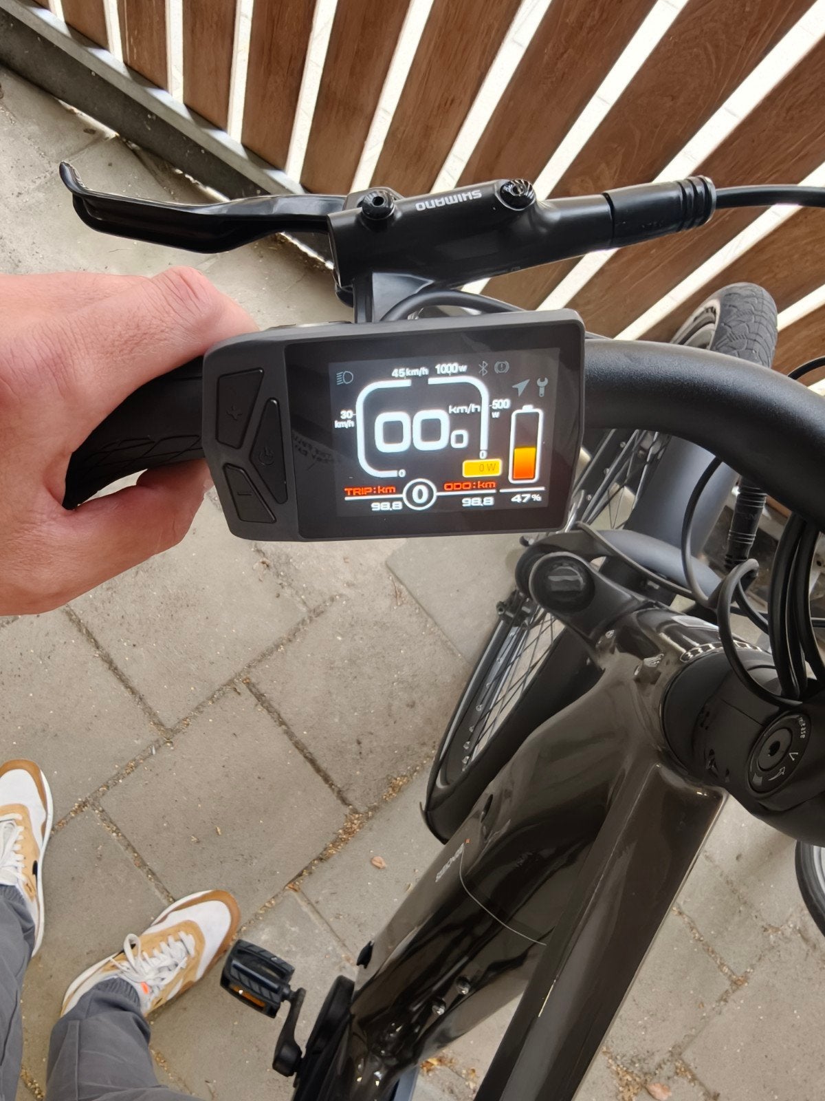 Bafang Fietscomputer EKD01, Fietsen en Brommers, Fietsaccessoires | Fietscomputers, Zo goed als nieuw, Ophalen of Verzenden