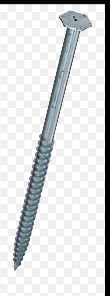 Schroefpalen M 762100-M16, Ophalen