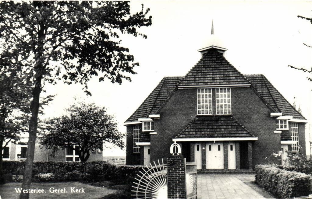 Westerlee, Geref. Kerk - ongelopen, Verzamelen, Ansichtkaarten | Nederland, Ophalen of Verzenden, 1960 tot 1980, Ongelopen, Groningen