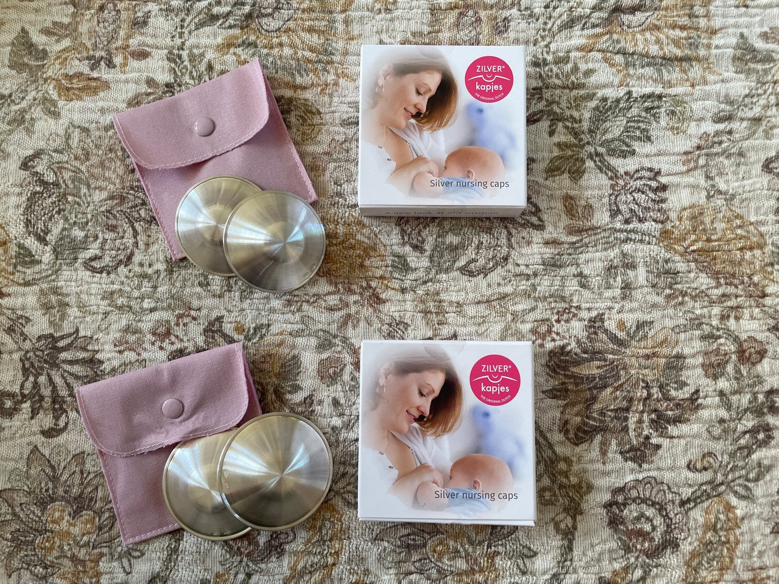 Zilverkapjes XL en XXL (2 sets) - Los of samen te koop, Ophalen, Nieuw