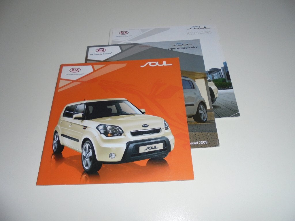 brochure Kia Soul  2009, Ophalen of Verzenden, Nieuw, Overige merken