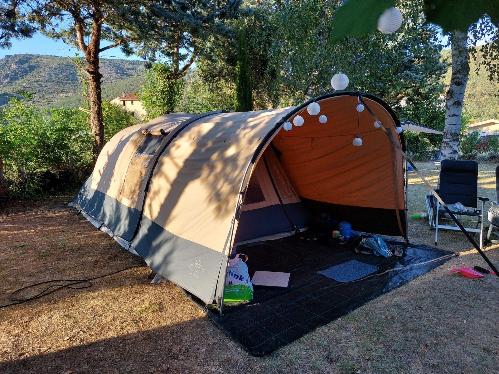 Bardani Prestige 280 RSC tunneltent - Ruime gezinstent, Ophalen