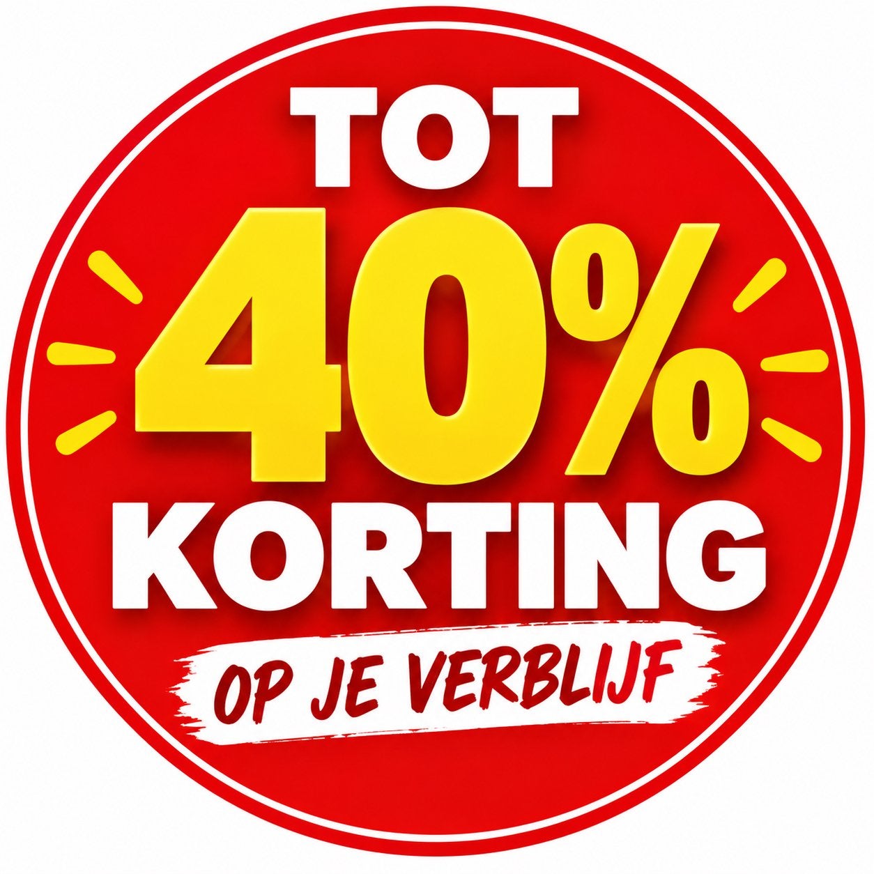 CENTERPARCS tot 40% korting ☀️☀️, Drie personen of meer, Kortingsbon, Bungalowpark