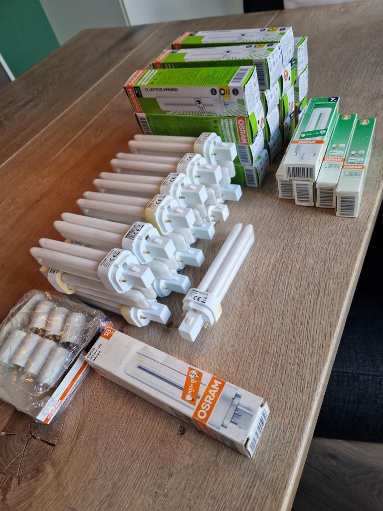 Partij Osram Dulux D 18 watt, Ophalen of Verzenden, Nieuw, Minder dan 30 watt, Halogeen (gloei)lamp