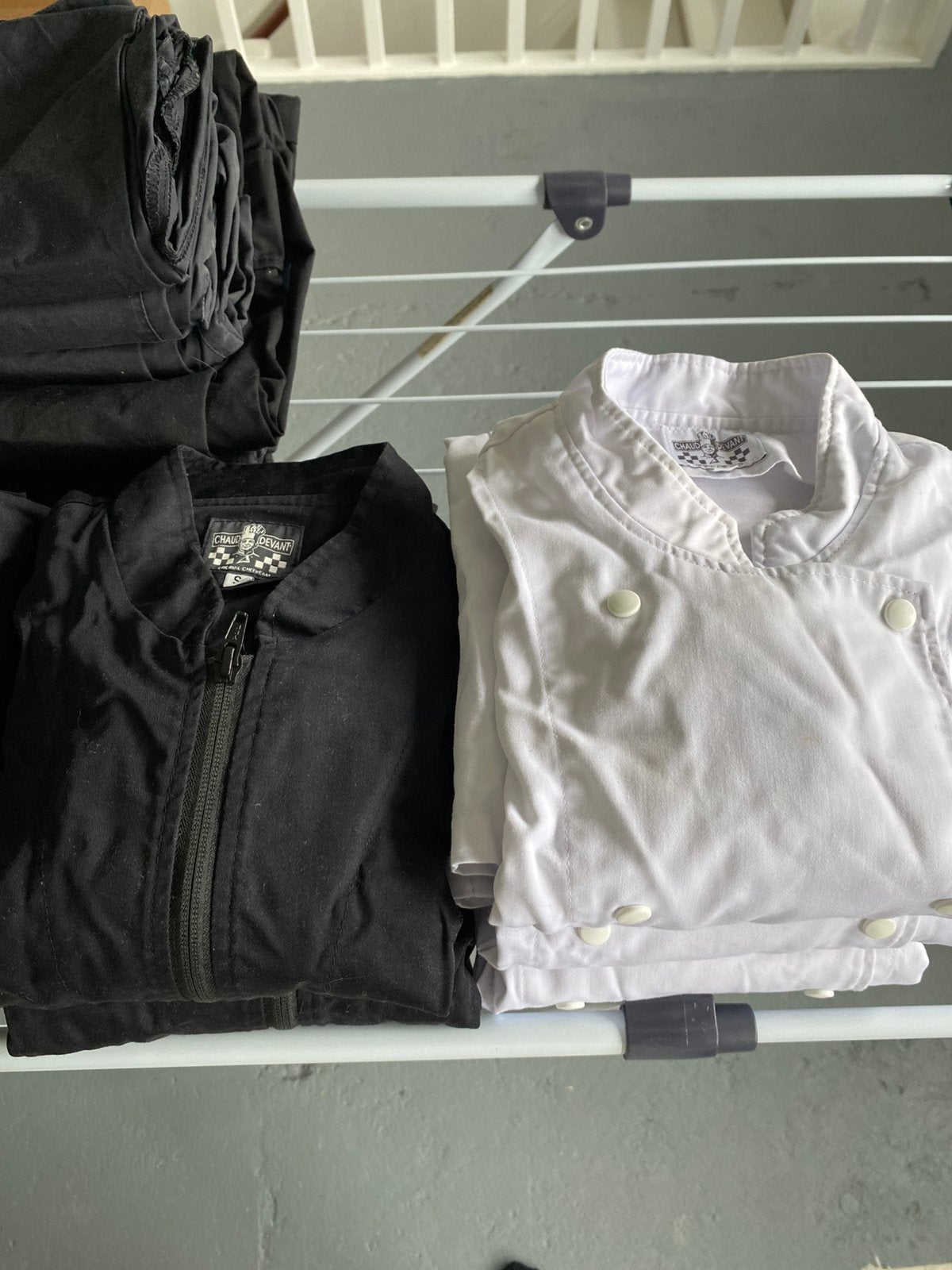 Dames koksbuizen, schorten, koksbroeken en muts - Maat S, Kleding | Dames, Ophalen, Gedragen, Maat 36 (S)