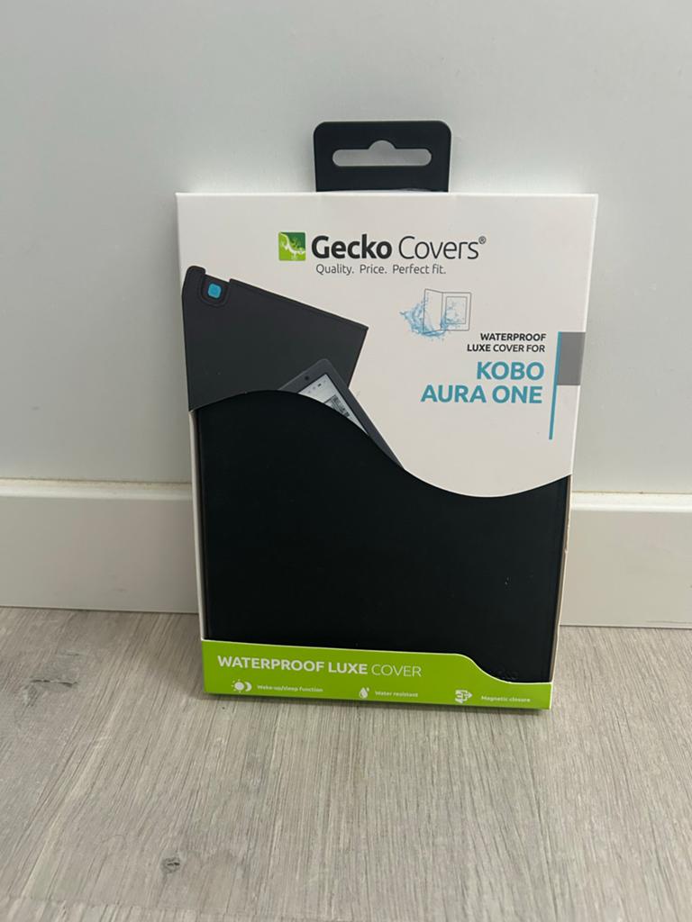 Gecko Covers Waterproof Luxe Cover voor Kobo Aura One, Ophalen of Verzenden, Nieuw, 10 inch of meer, Waterbestendig