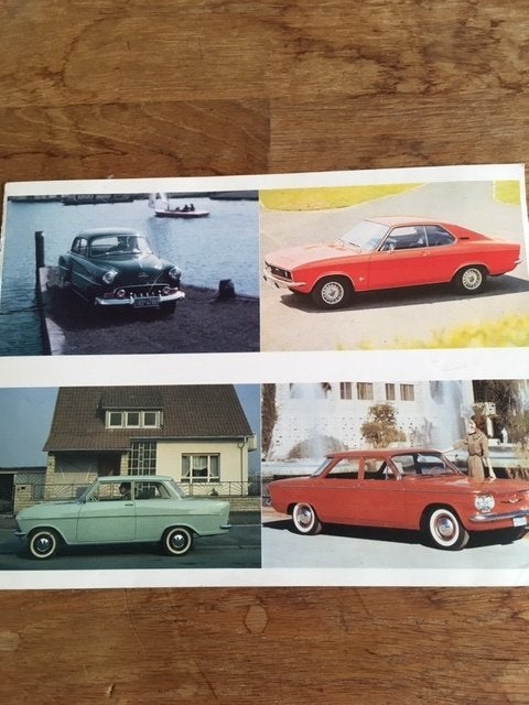 Boekje van  GM     met afbeeldingen van klassieke auto's  NL, Algemeen, Ophalen of Verzenden, Onbekend, Gelezen