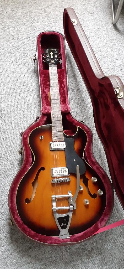 DeArmond Starfire Special met koffer, Muziek en Instrumenten, Ophalen, Zo goed als nieuw, Semi-solid body, Overige merken