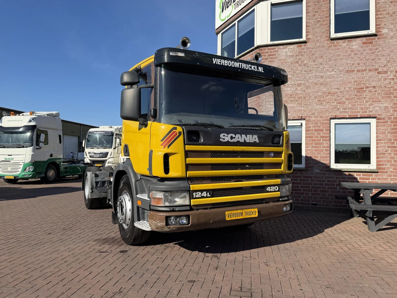Scania P P124-420 Manual / Retarder / Airco (bj 2005), Auto's, Achterwielaandrijving, Scania, Bedrijf, 420 pk