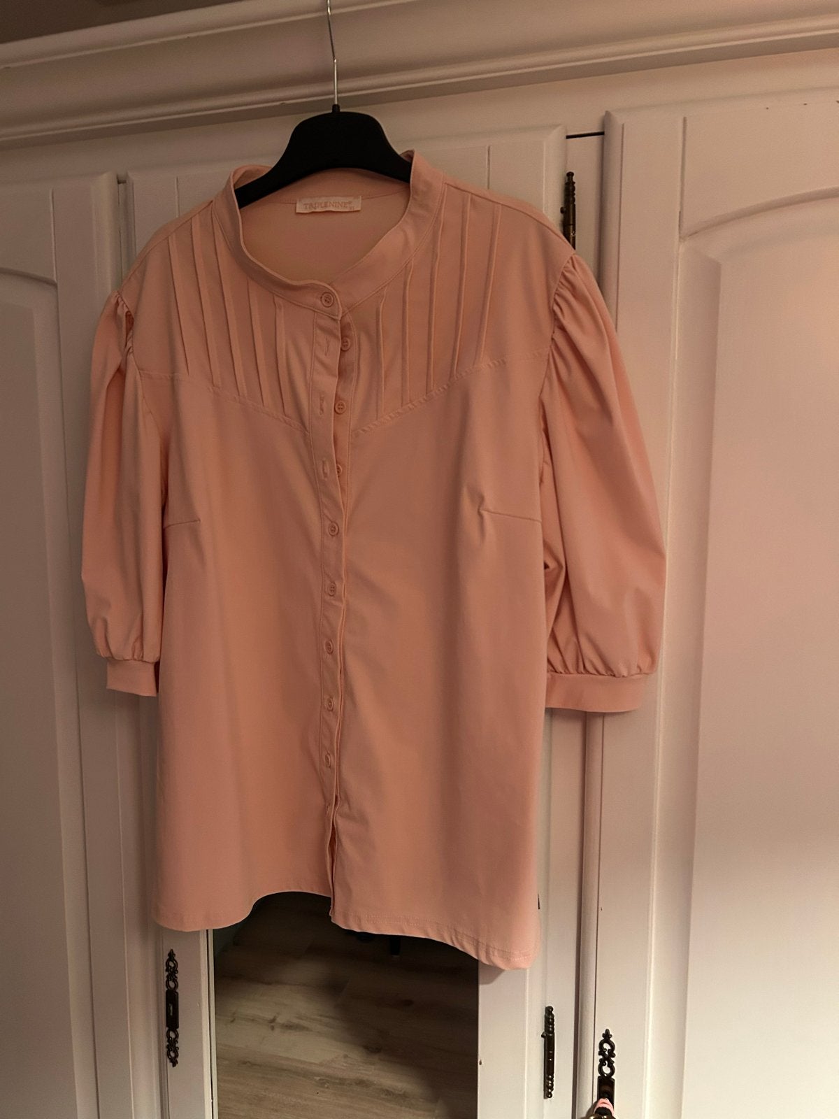 Nieuwe Triple Nine travelblouse - Maat XL, Kleding | Dames, Blouses en Tunieken, Nieuw, Maat 46/48 (XL) of groter, Roze, Ophalen of Verzenden