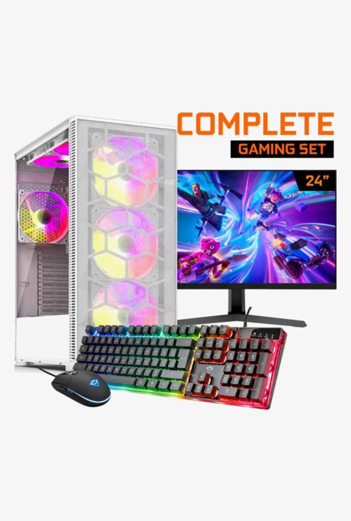 Gaming pc + beeldscherm toestenbord en muis, Ophalen of Verzenden, Zo goed als nieuw