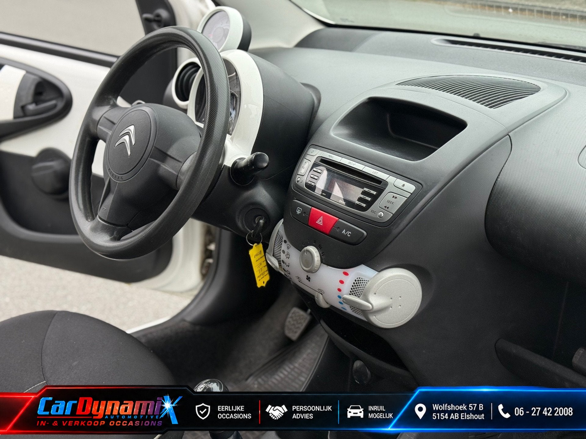 Citroen C1 1.0 Collection | Airco | APK2027 | Onderhoud OK |, Voorwielaandrijving, Euro 5, Gebruikt, 4 stoelen