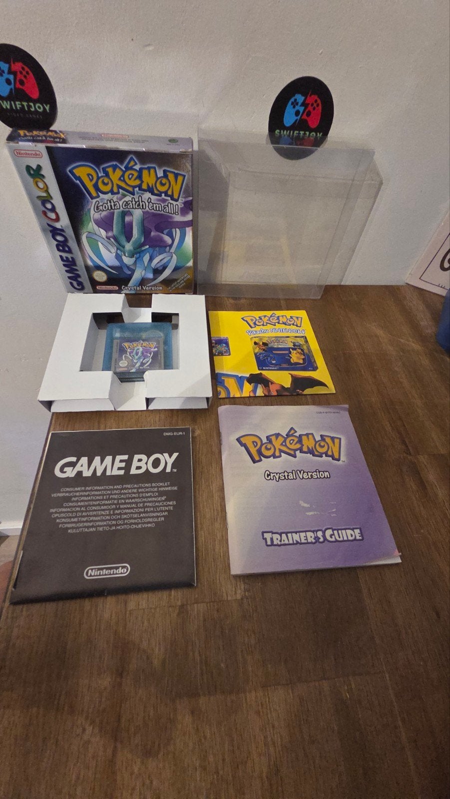 Pokemon Crystal (Compleet) - GBC, Nintendo, 1 speler, Zo goed als nieuw, Role Playing Game (Rpg)