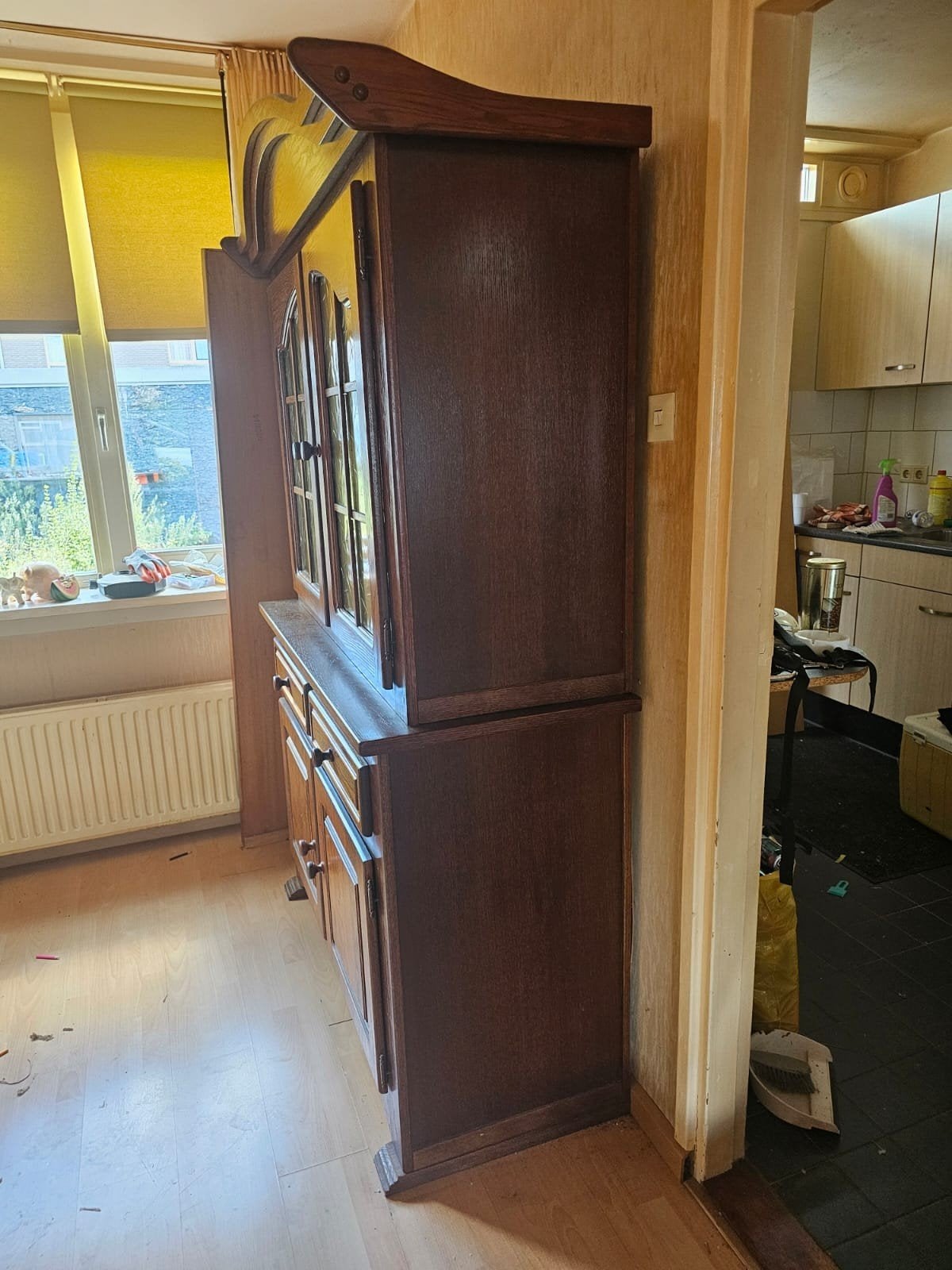 Massief eikenhouten kast - Teab, Ophalen