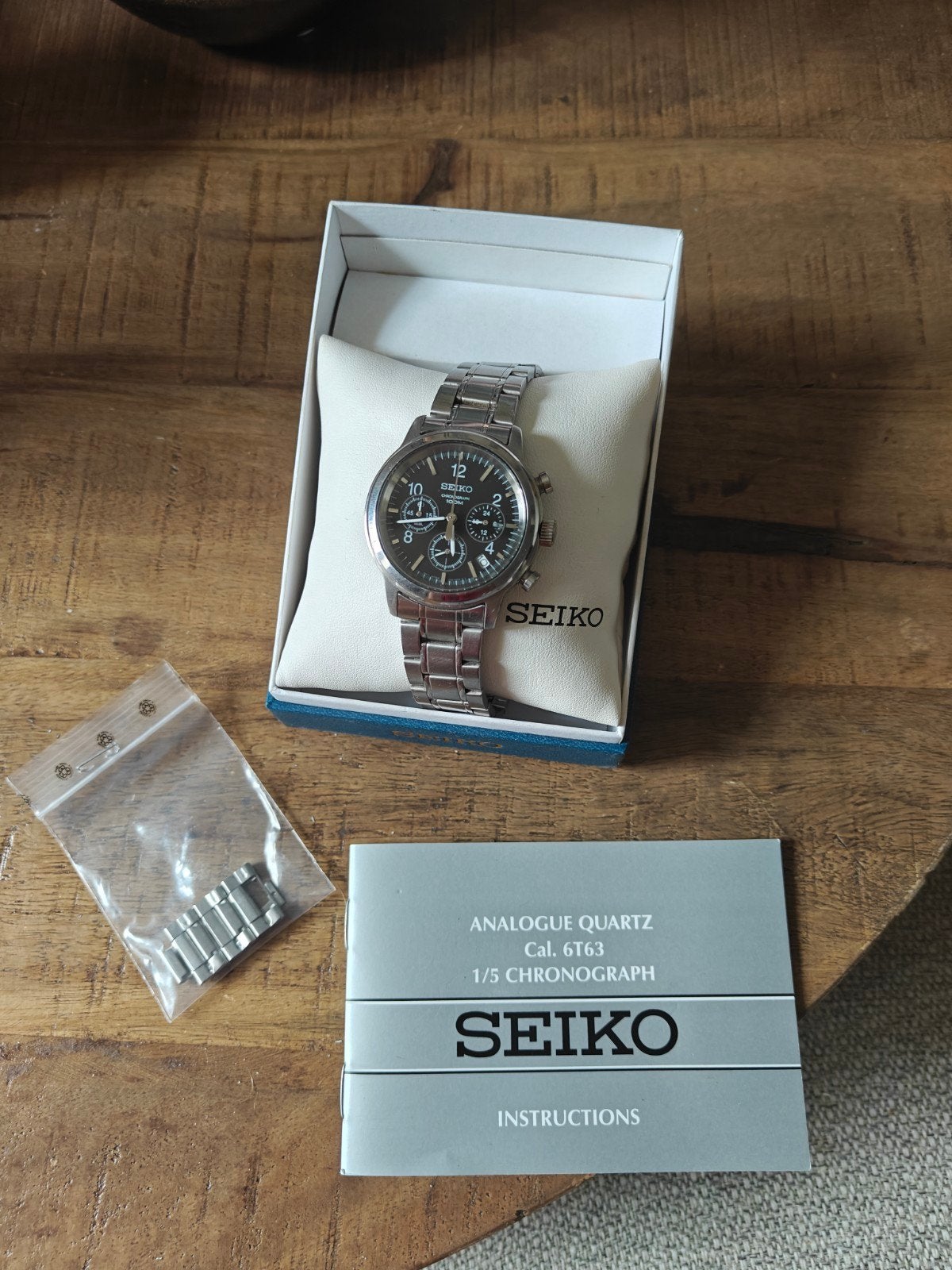 Seiko Chronograaf  Herenhorloge, Ophalen of Verzenden, Seiko