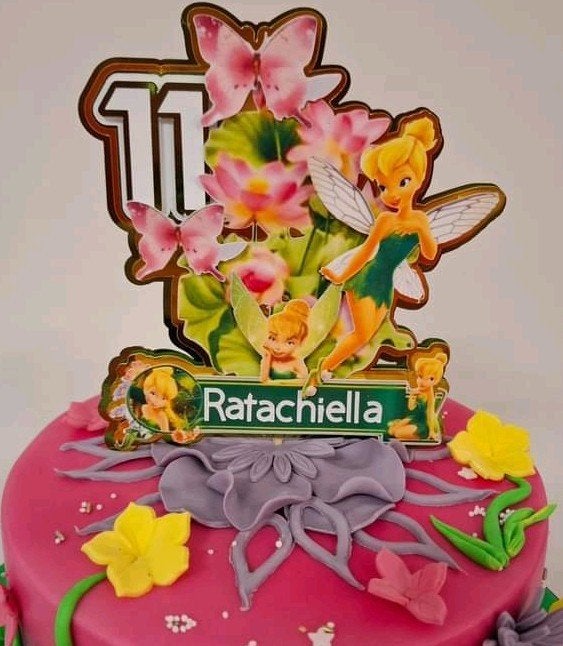 Taart stekers/ toppers Prinsessen thema handgemaakt, Ophalen of Verzenden, Nieuw, Taarten, Versiering