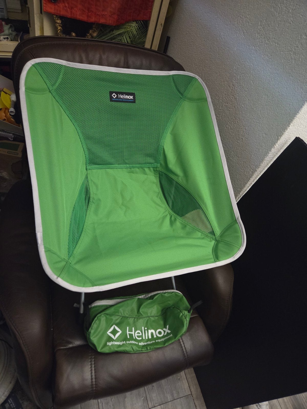 Helinox Campingstoel - Lichtgewicht en Compact, Ophalen of Verzenden, Zo goed als nieuw, Campingstoel