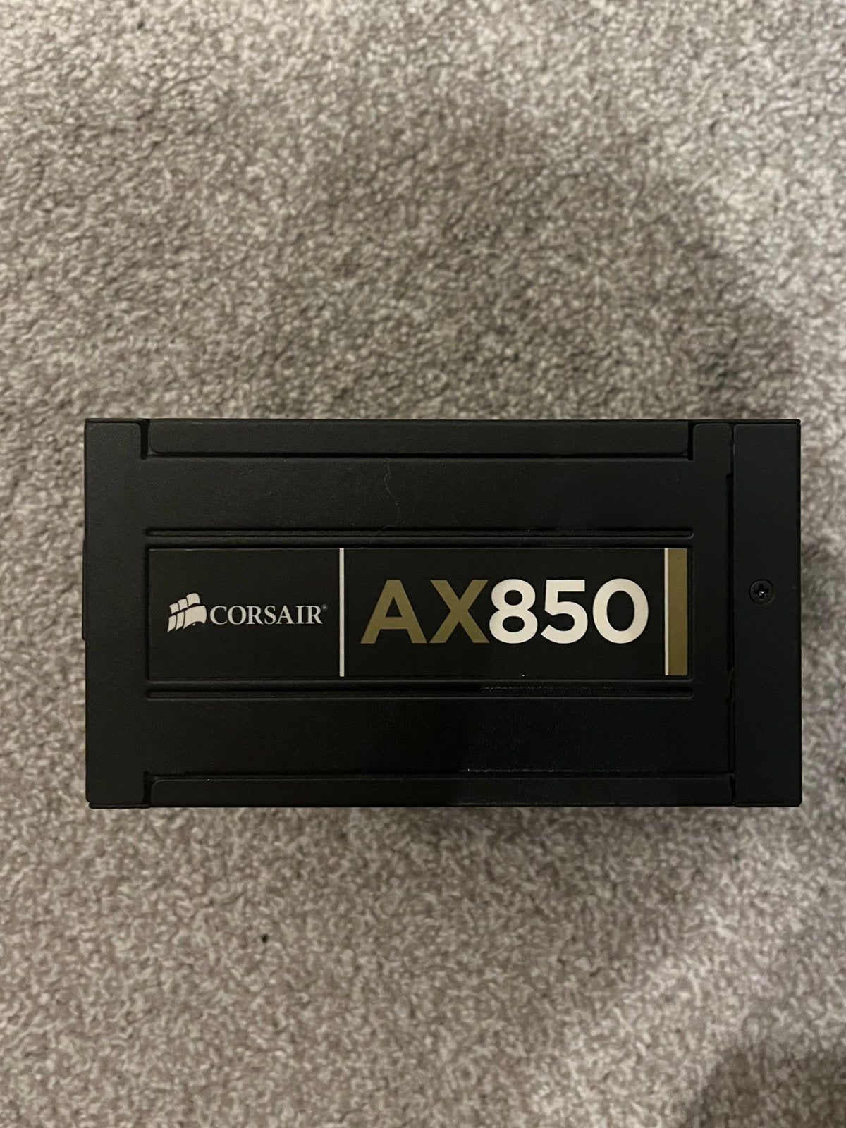 Corsair AX850 voeding van 850 watt., Computers en Software, Interne voedingen, Ophalen of Verzenden, Zo goed als nieuw