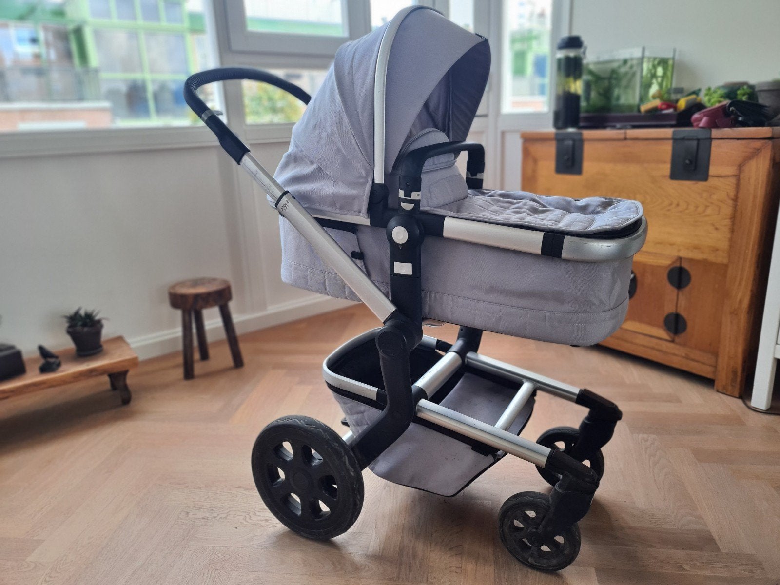 Joolz Day 3 kinderwagen met complete accessoires set, Gebruikt, Verstelbare duwstang, Combiwagen, Ophalen
