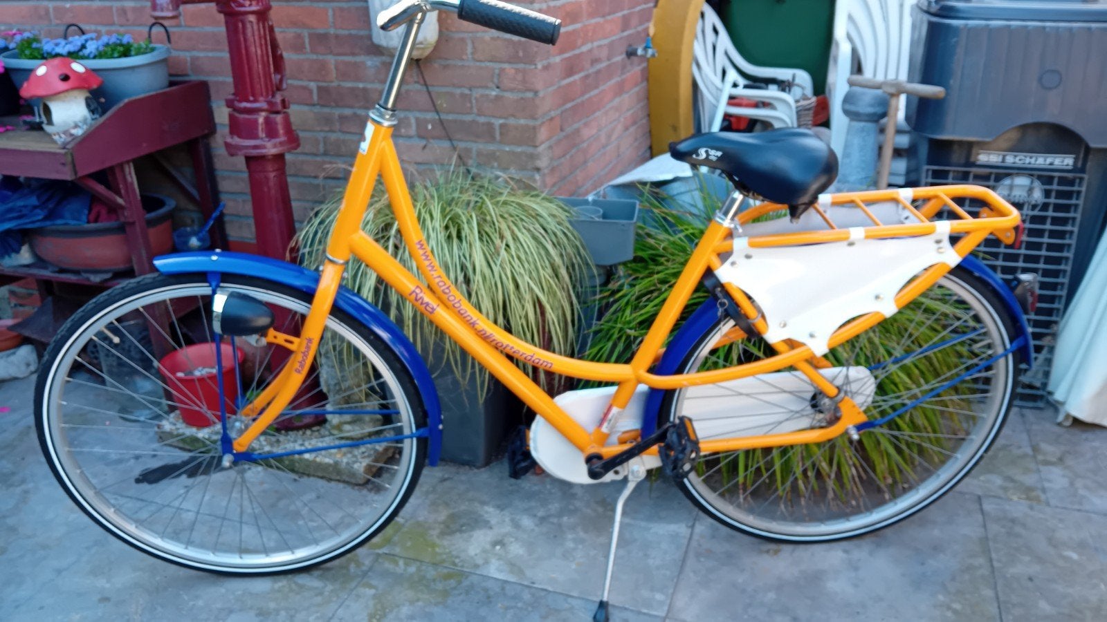 Damesfiets "Rivel", Fietsen en Brommers, Ophalen, Terugtraprem, 56 cm of meer, Zo goed als nieuw