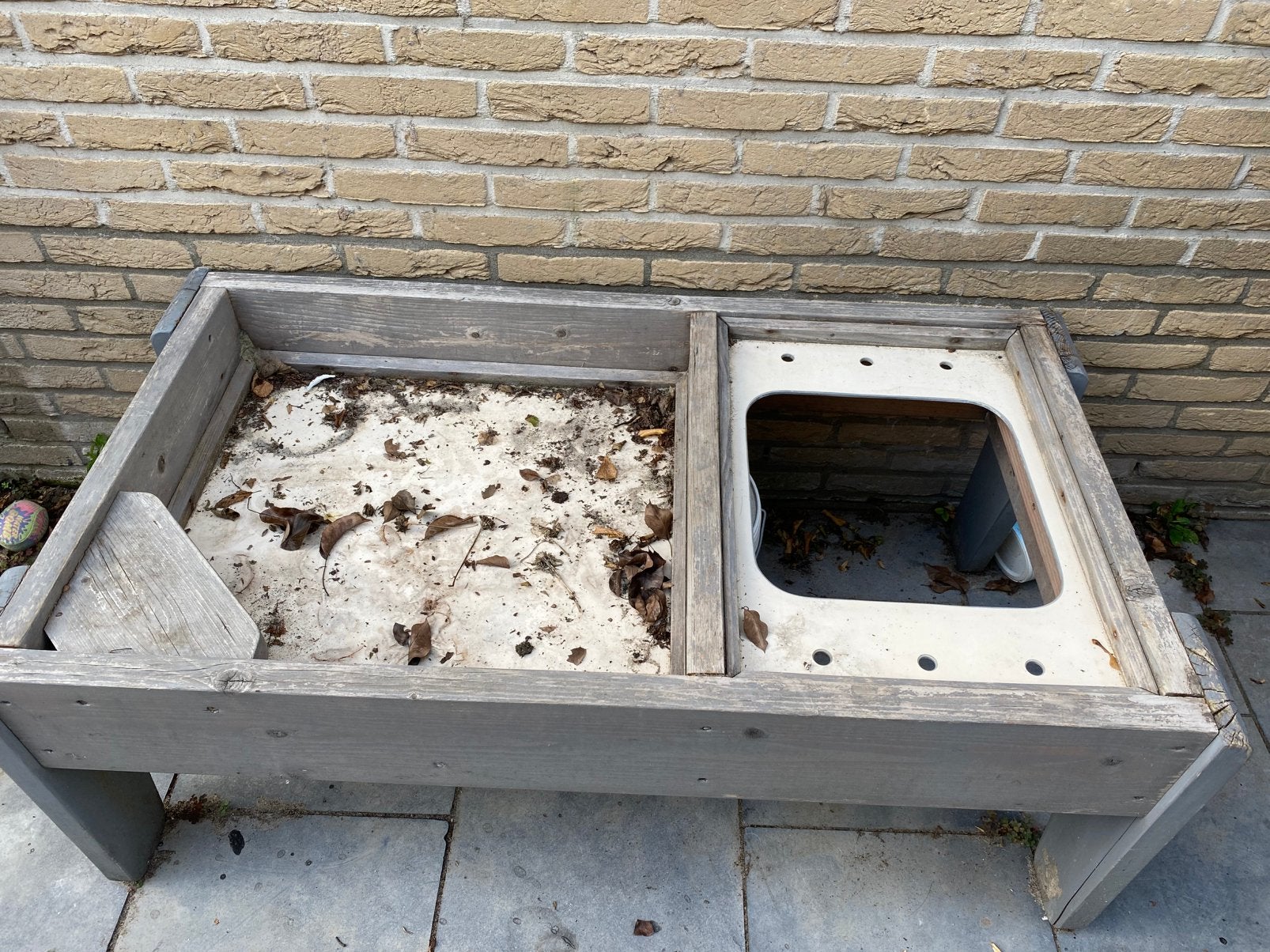 Degelijke zand en watertafel, Ophalen of Verzenden, Gebruikt