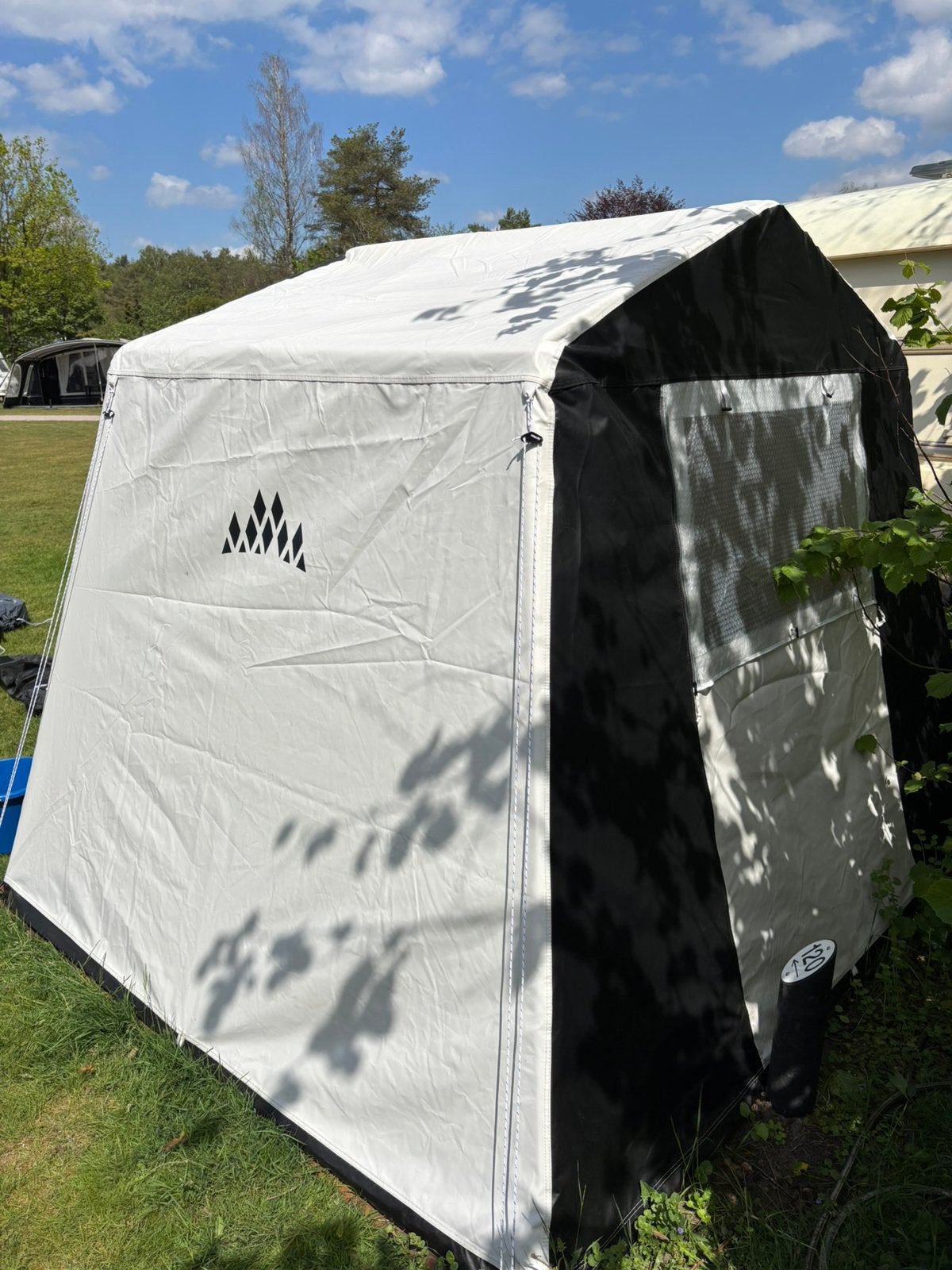 Schuurtentje vloer maat 210x240 cm, Caravans en Kamperen, Ophalen, Zo goed als nieuw, Tot en met 2