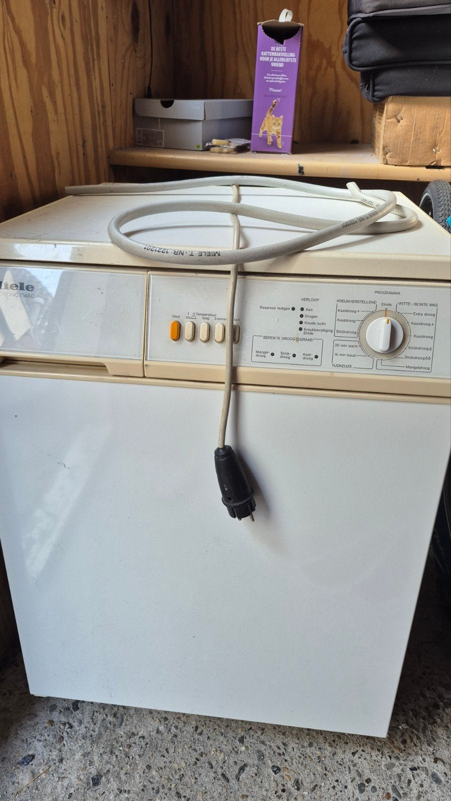 Defecte Miele droger - Gratis af te halen, Witgoed en Apparatuur, Wasdrogers, Ophalen