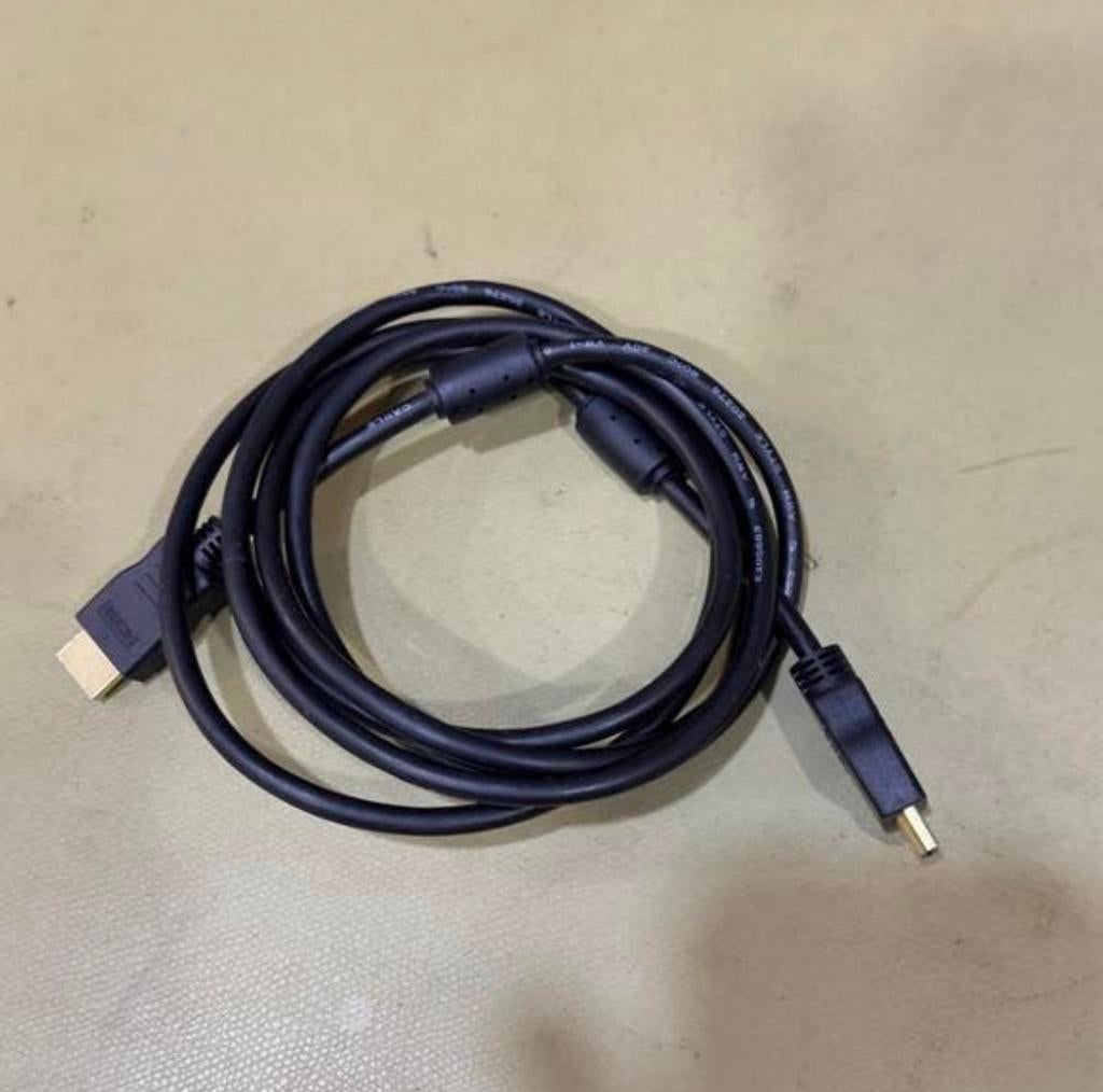 HDMI kabel 1.5m met 2 filters voor optimale signaalkwaliteit, Ophalen of Verzenden, Nieuw, Minder dan 2 meter, HDMI-kabel