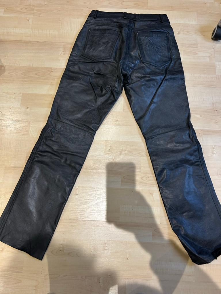 Highway 1 Leren dames Broek Zwart Maat 38, Motoren, Kleding | Motorkleding, Ophalen of Verzenden, Tweedehands, Broek | leer