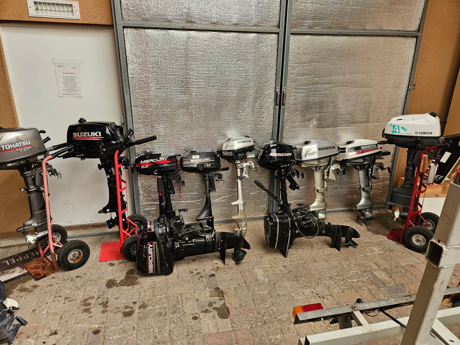 Buitenboordmotoren 2 t/m 15 pk, Ophalen, Benzine