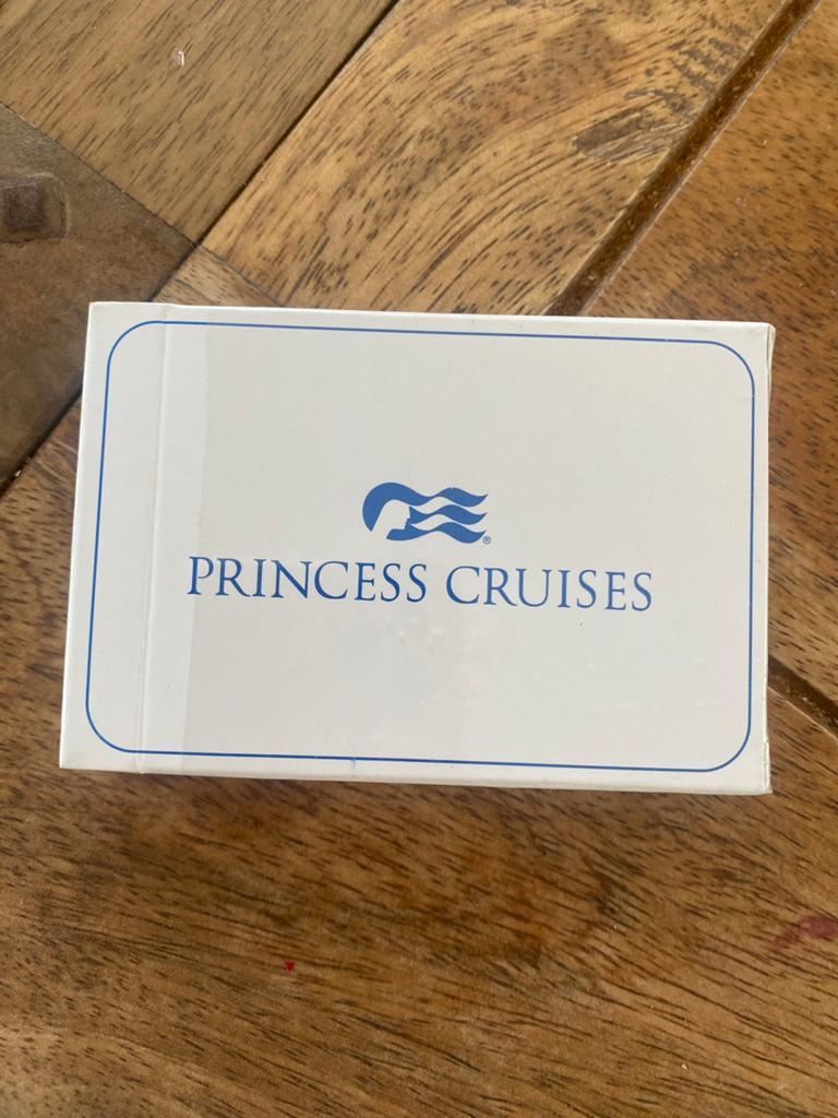 Princess Cruises Speelkaarten - Nieuw in Verpakking, Verzamelen, Scheepvaart, Ophalen of Verzenden, Nieuw, Motorboot of Zeilboot