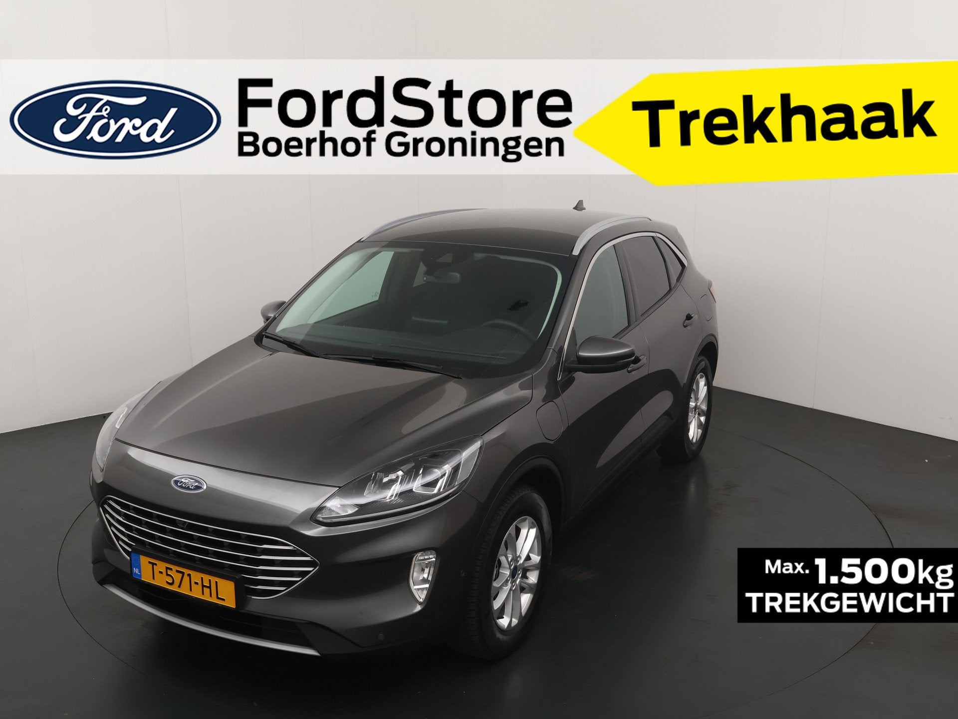 Ford Kuga 2.5 PHEV 225 pk Titanium | Trekhaak | SOH 95,2% |