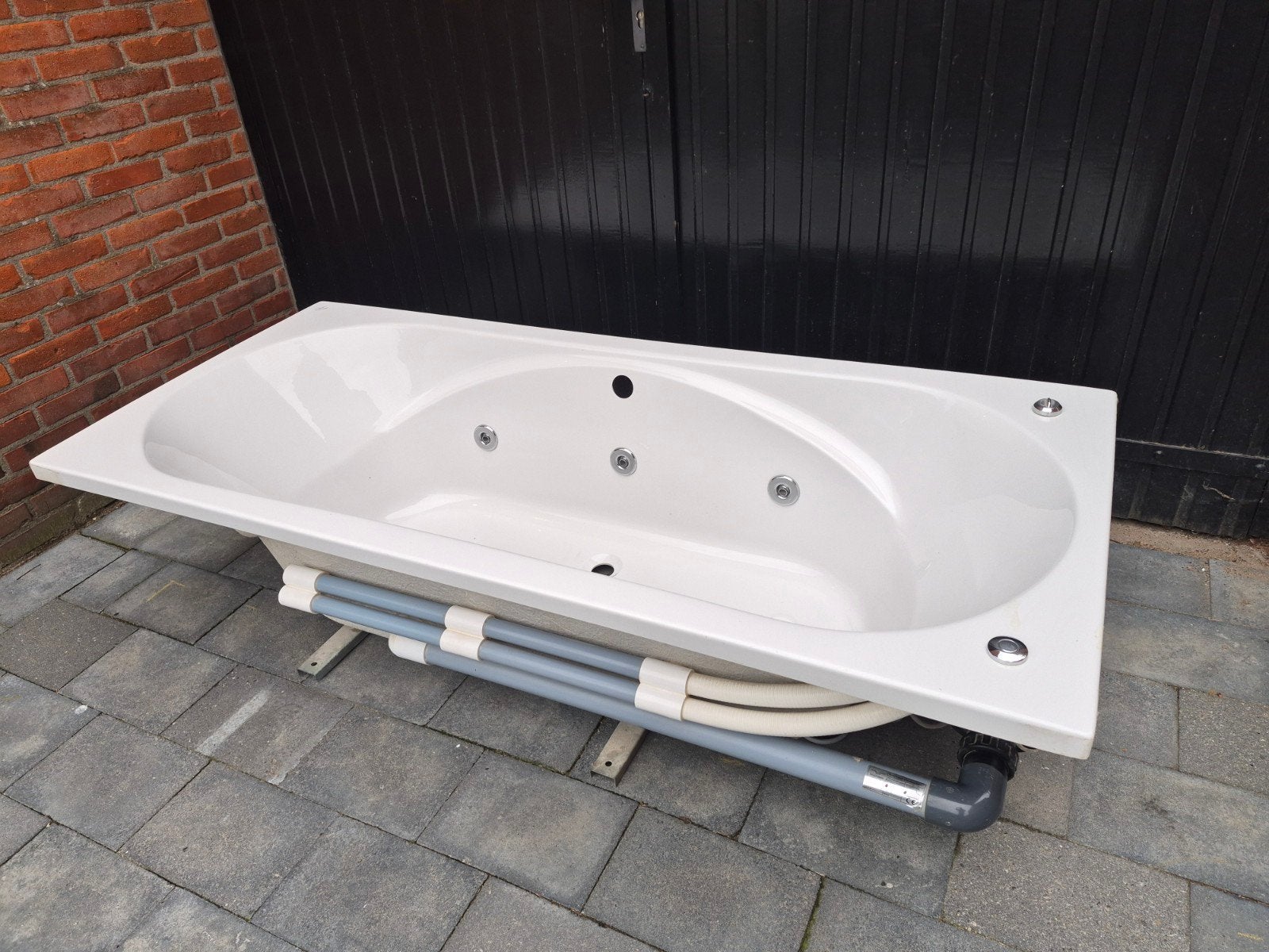 Jacuzzi bubbelbad 180cm x 80cm, Ophalen, Zo goed als nieuw
